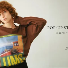 「J.J.Mercer」初の直営POP-UP STOREがルミネ北千住にオープン！2026年秋冬新作も登場