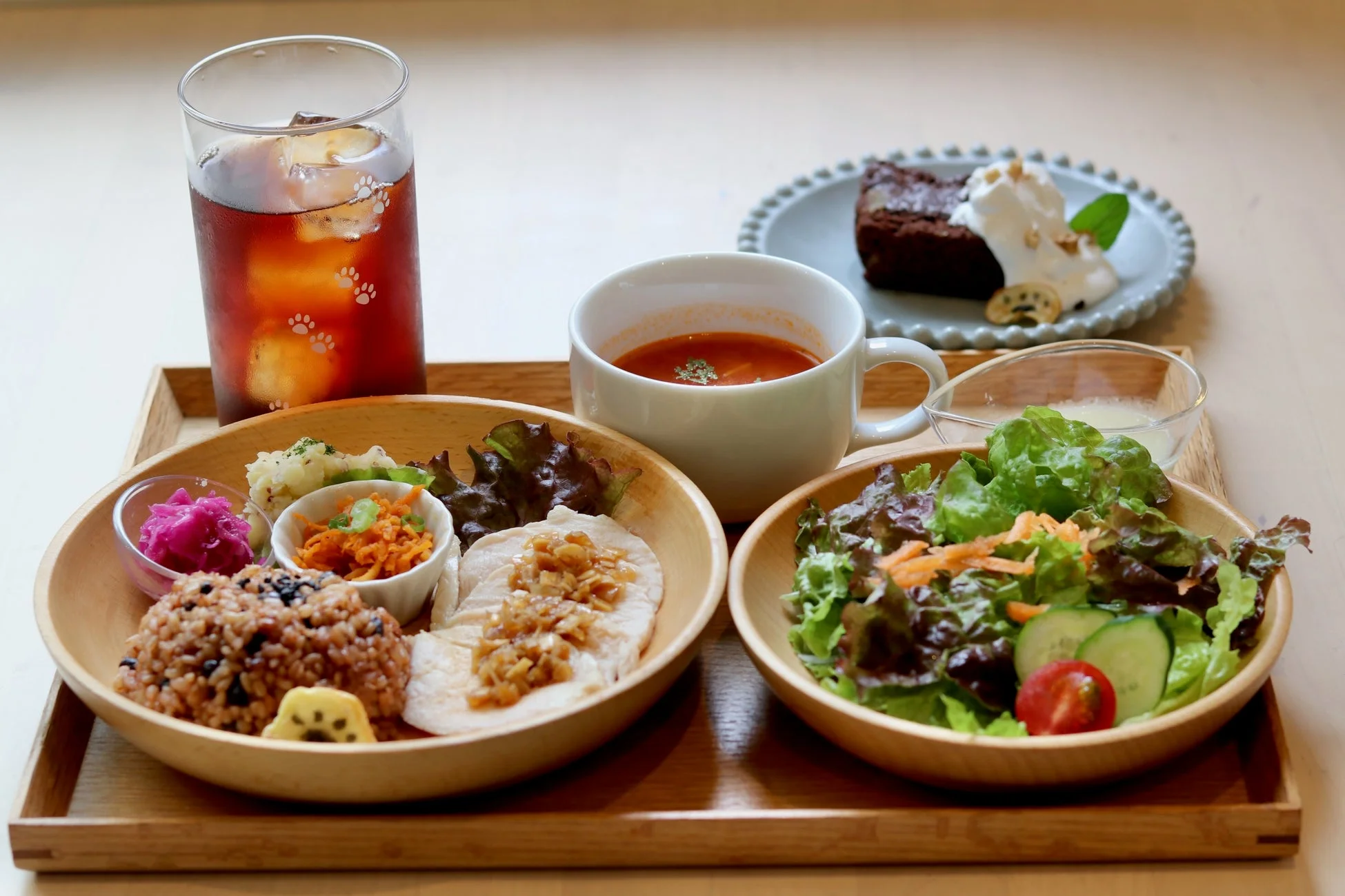 健康的なランチセット