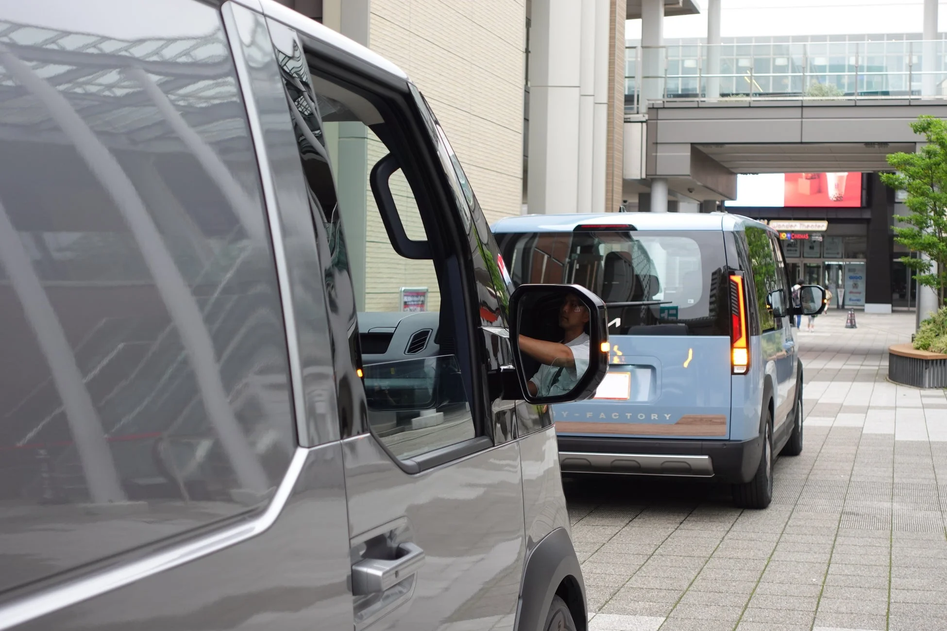 PV5 運転席からの視点