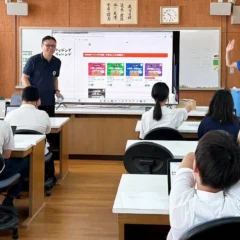 たつの市立龍野東中学校の特別支援学級でICT活用授業を実施、生徒の95%が「楽しかった」と回答