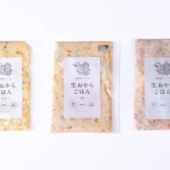 国産大豆100%・無添加！「わんわん豆いろは 生おからごはん」が新登場