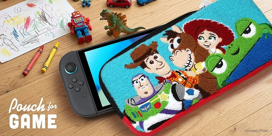 【新キャラ登場】トイ・ストーリーファン必見！もこもこ刺繍に癒されるゲーム用サガラポーチが8/20に発売