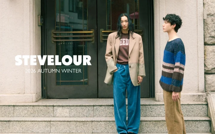 ナノ・ユニバース 新ブランド「STEVELOUR」2026年秋冬シーズンビジュアル公開