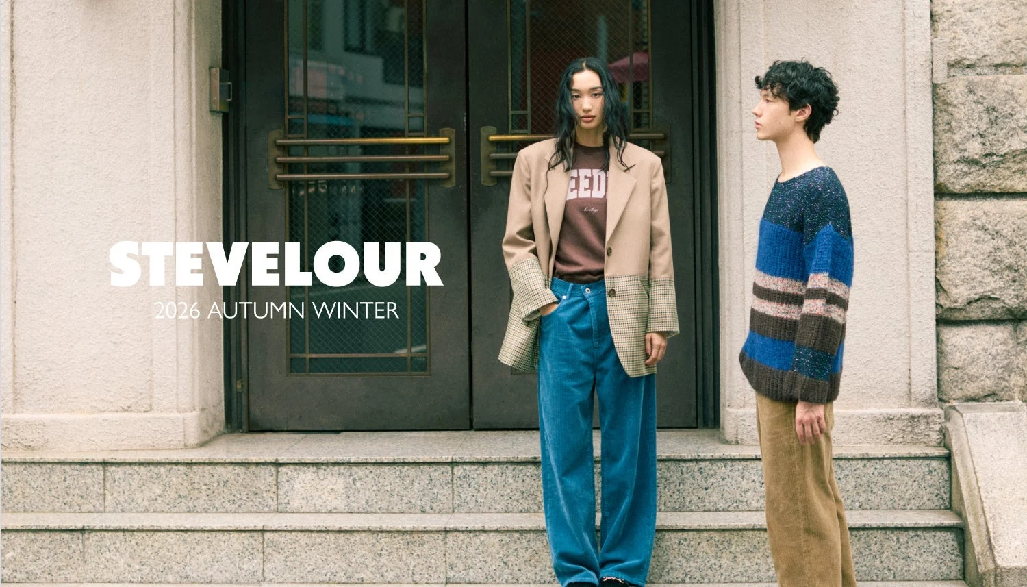 ナノ・ユニバース 新ブランド「STEVELOUR」2026年秋冬シーズンビジュアル公開