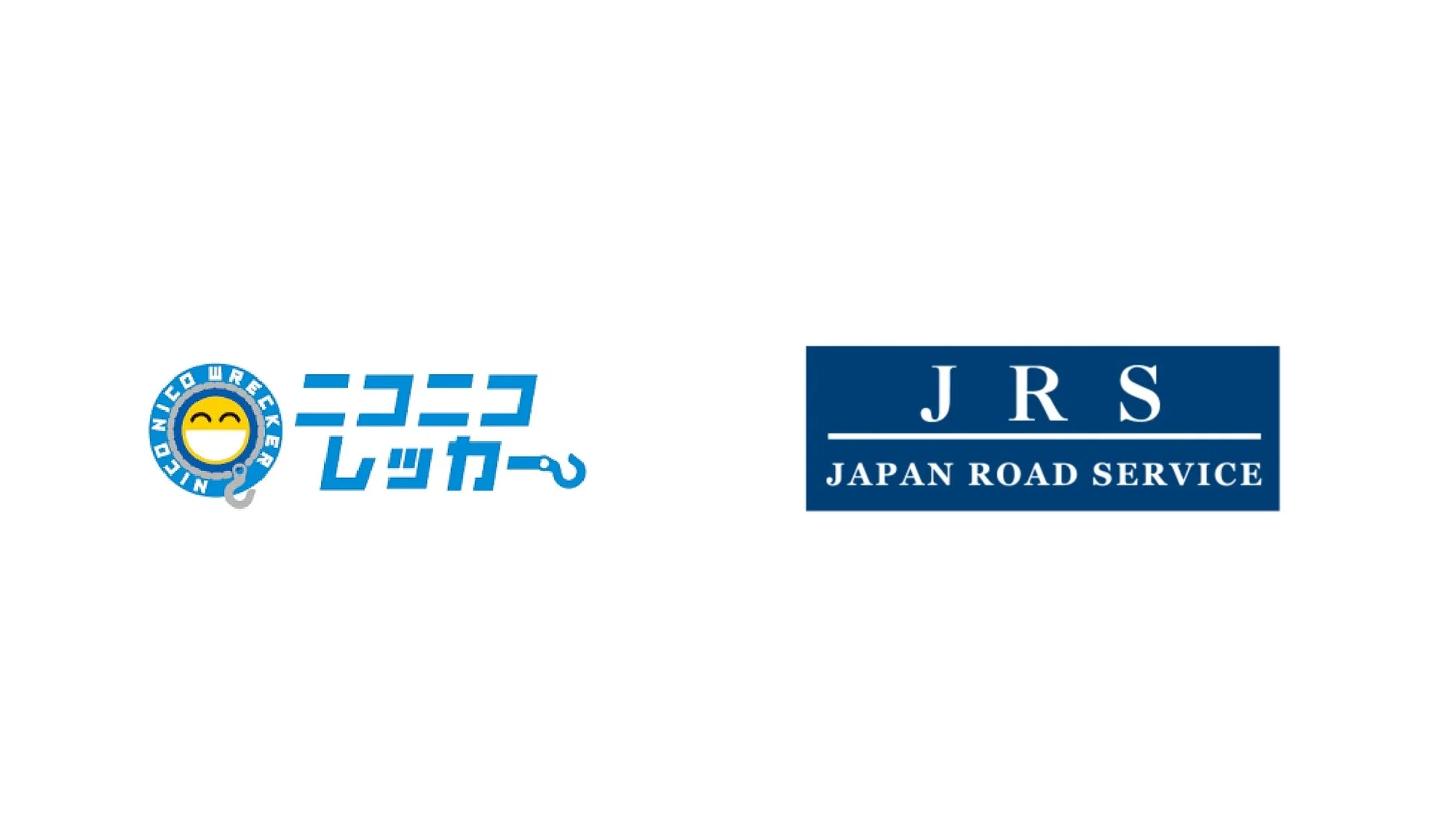 ニコニコレッカーとJRSのロゴ