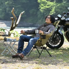 バイクに積める快適ハイバックチェア「WIDE/REST」が登場！デイトナから新発売
