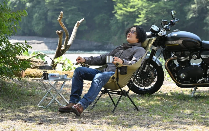 バイクに積める快適ハイバックチェア「WIDE/REST」が登場！デイトナから新発売