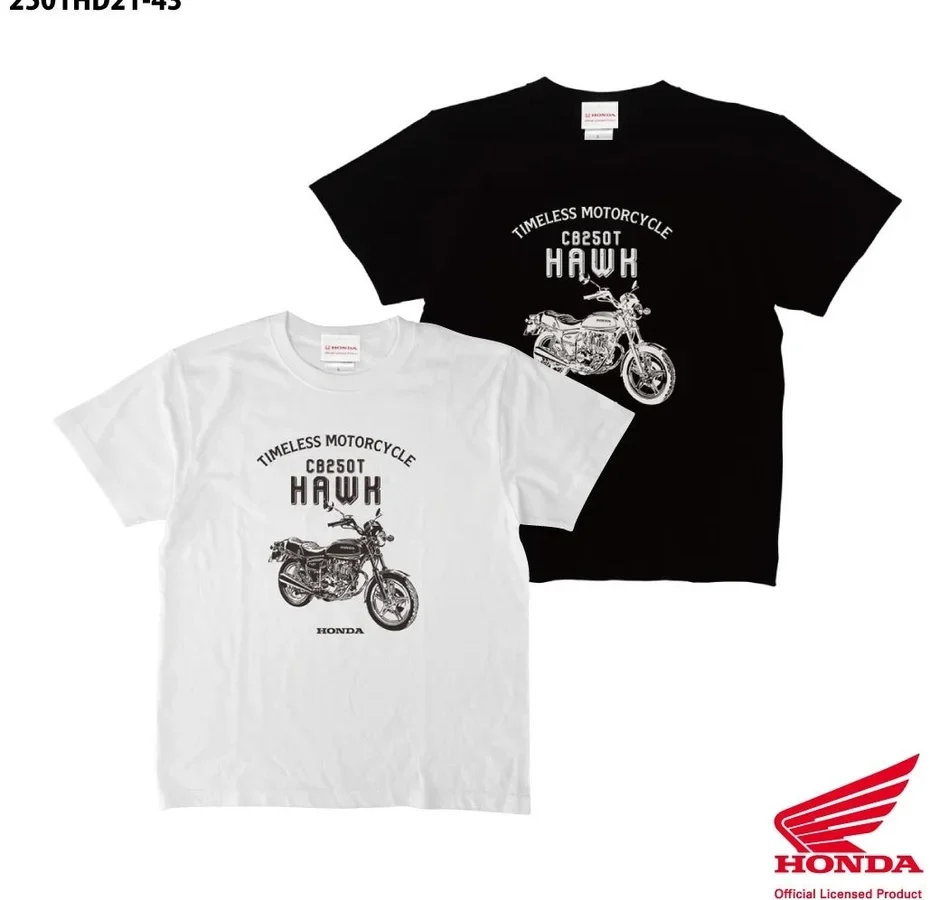 「Honda CB250T HAWK」デザインTシャツがCAMSHOP.JPに登場！