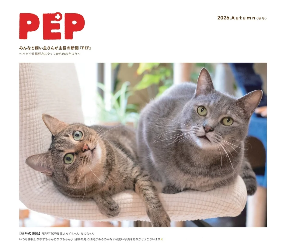 会報誌『PEP』2026年秋号の表紙