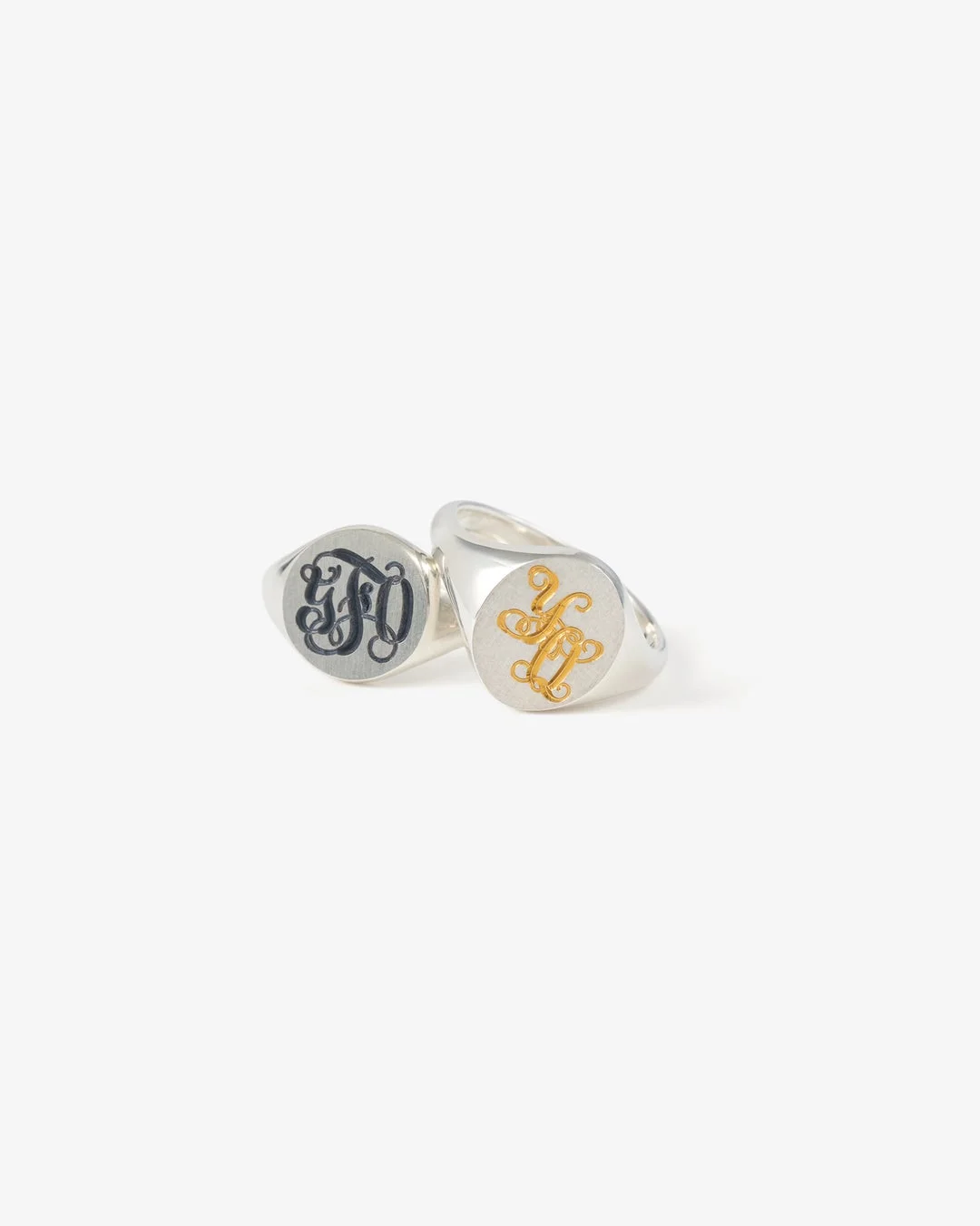 REDE RECYCLE SILVER SIGNET RING