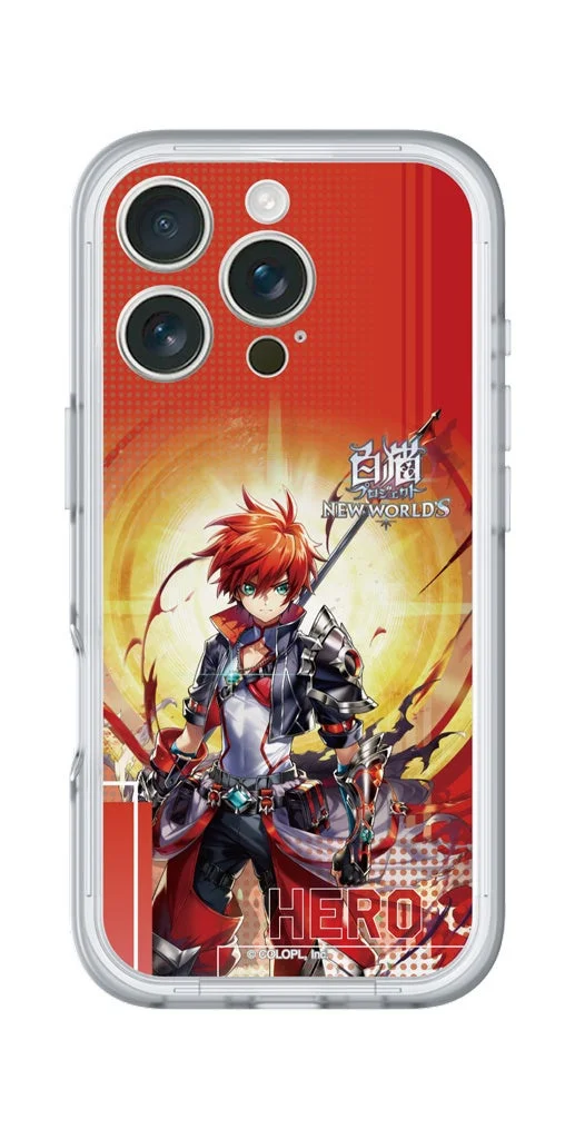 白猫プロジェクト NEW WORLD'S HERO スマートフォンケース