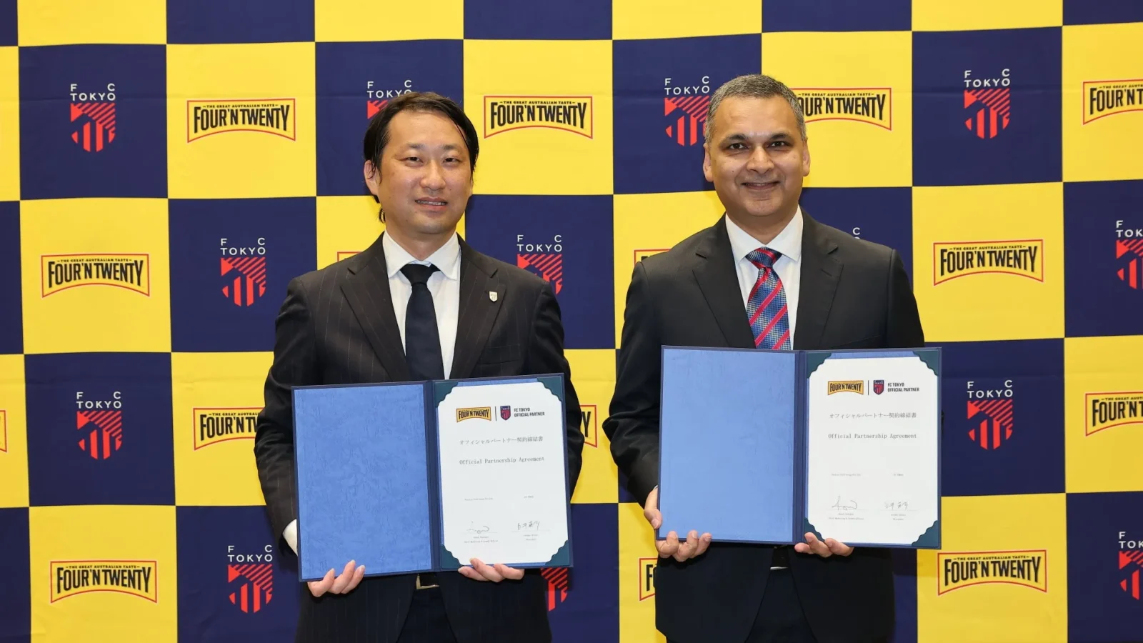 FC東京、オーストラリアの『Patties Food Group』と新規オフィシャルパートナー契約締結！ミートパイ『Four’N Twenty』が日本市場へ本格展開