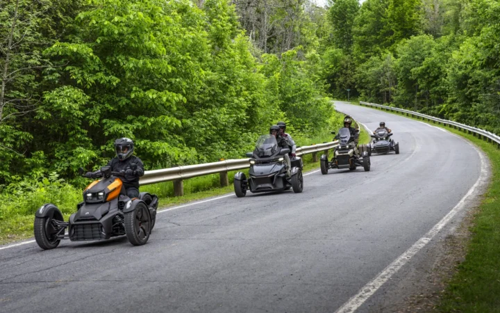 BRPジャパン、3輪モーターサイクル「Can-Am Spyder/Ryker」2027年モデル7車種を日本導入