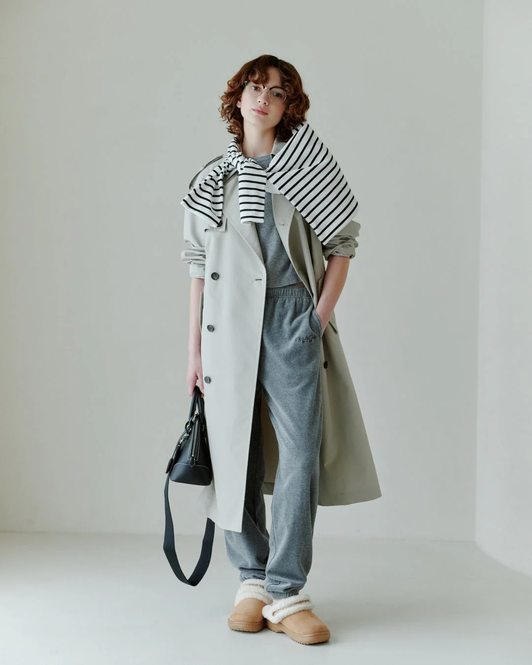 Unfurgtble Vegan Suede Clog コーディネート例