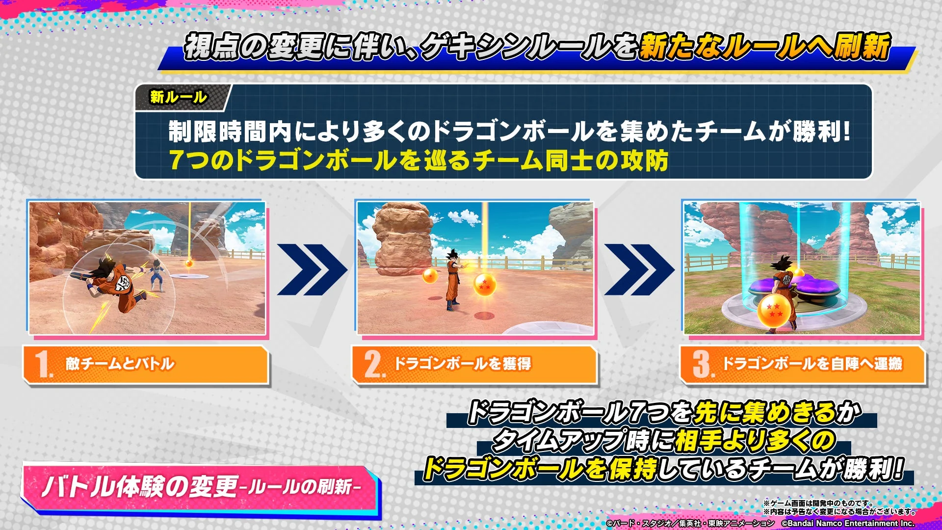 ゲームルールの変更