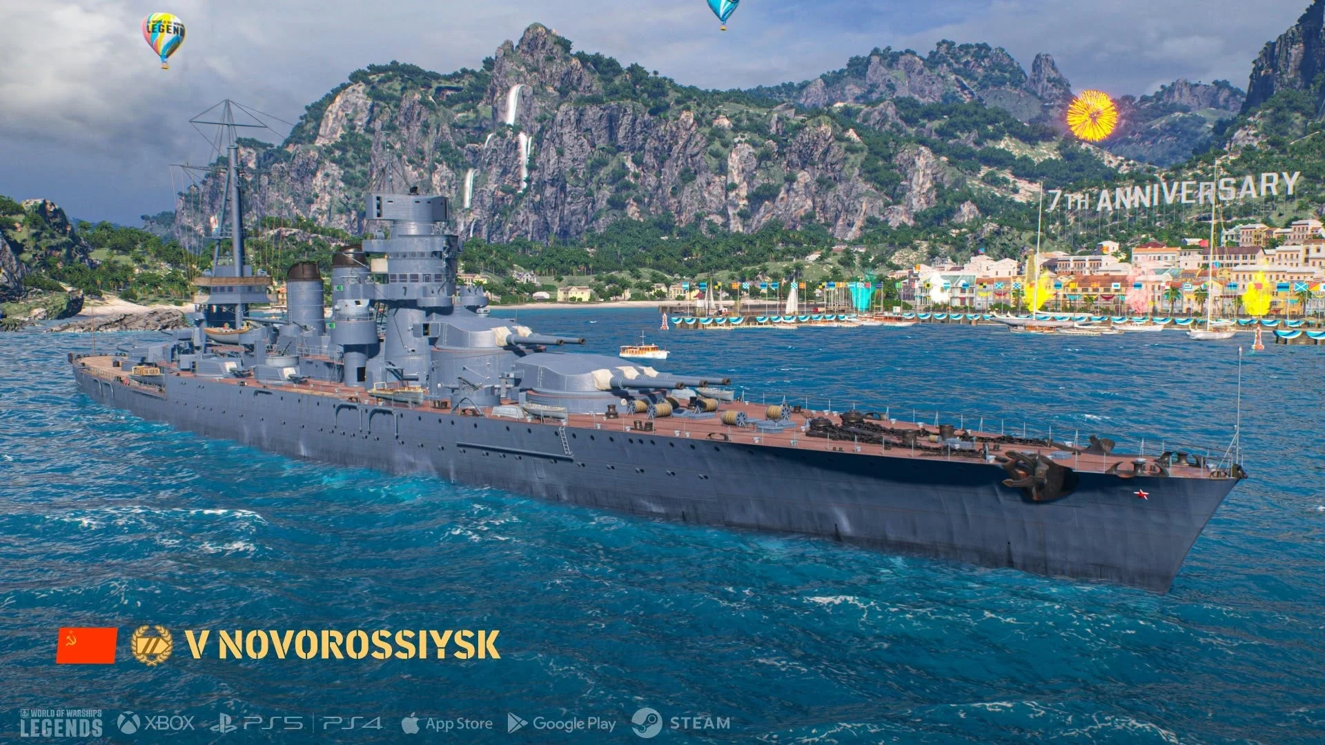 ソ連Tier Vプレミアム戦艦「Novorossiysk」