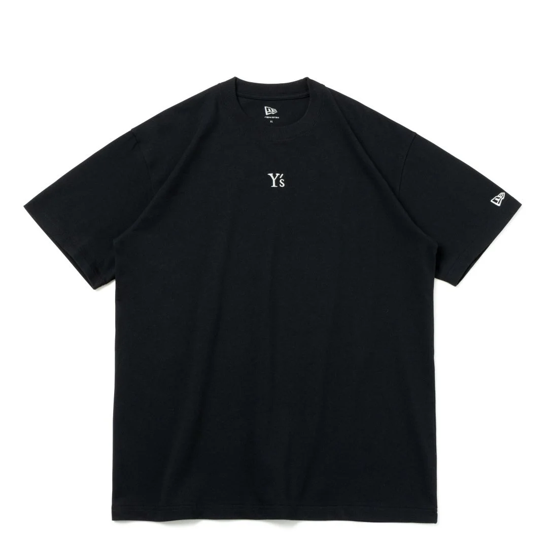 Y’s × NEW ERA® Short Sleeve Cotton Tee ブラック