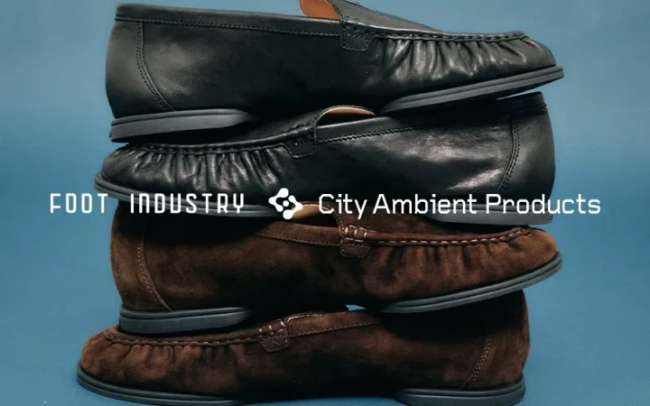 City Ambient ProductsとFOOT INDUSTRYが別注ローファーを発売、洗練されたデザインと快適な履き心地を実現