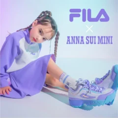 ANNA SUI miniとFILAが初のコラボレーション！ストリートスタイルを彩る特別なアイテムが登場