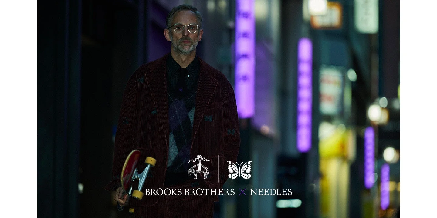 Brooks BrothersとNEEDLESが初のコラボレーションコレクションを発表、伝統と独創性が融合