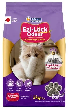 ユニチャームの猫砂パッケージ