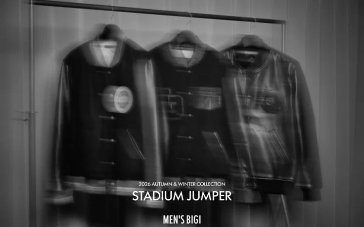 MEN’S BIGI、歴代人気スタジャン3型を復刻！80年代の名作が現代のスタイルで蘇る