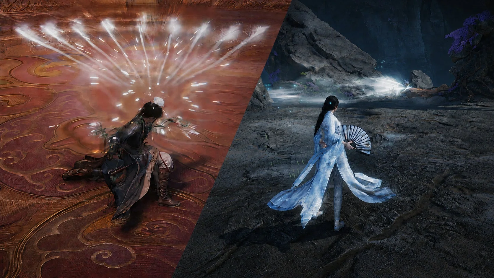 2つの新奇術のシーン