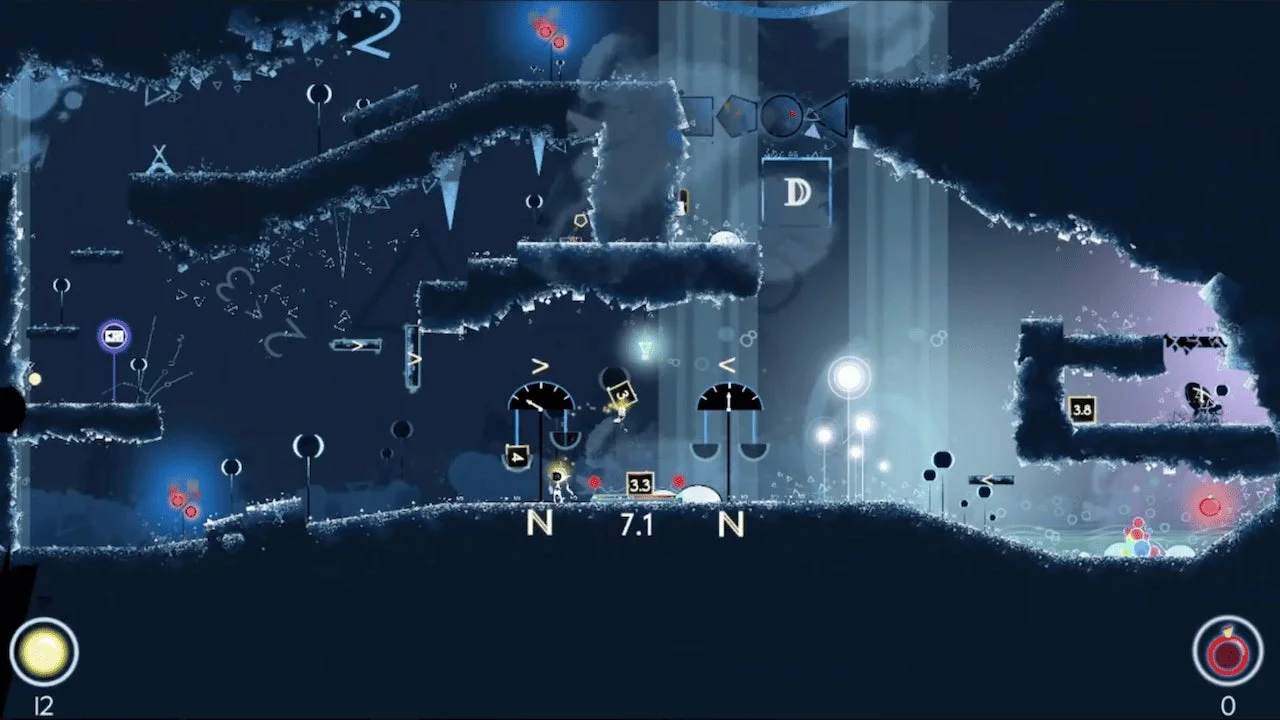 ゲームプレイ画面1