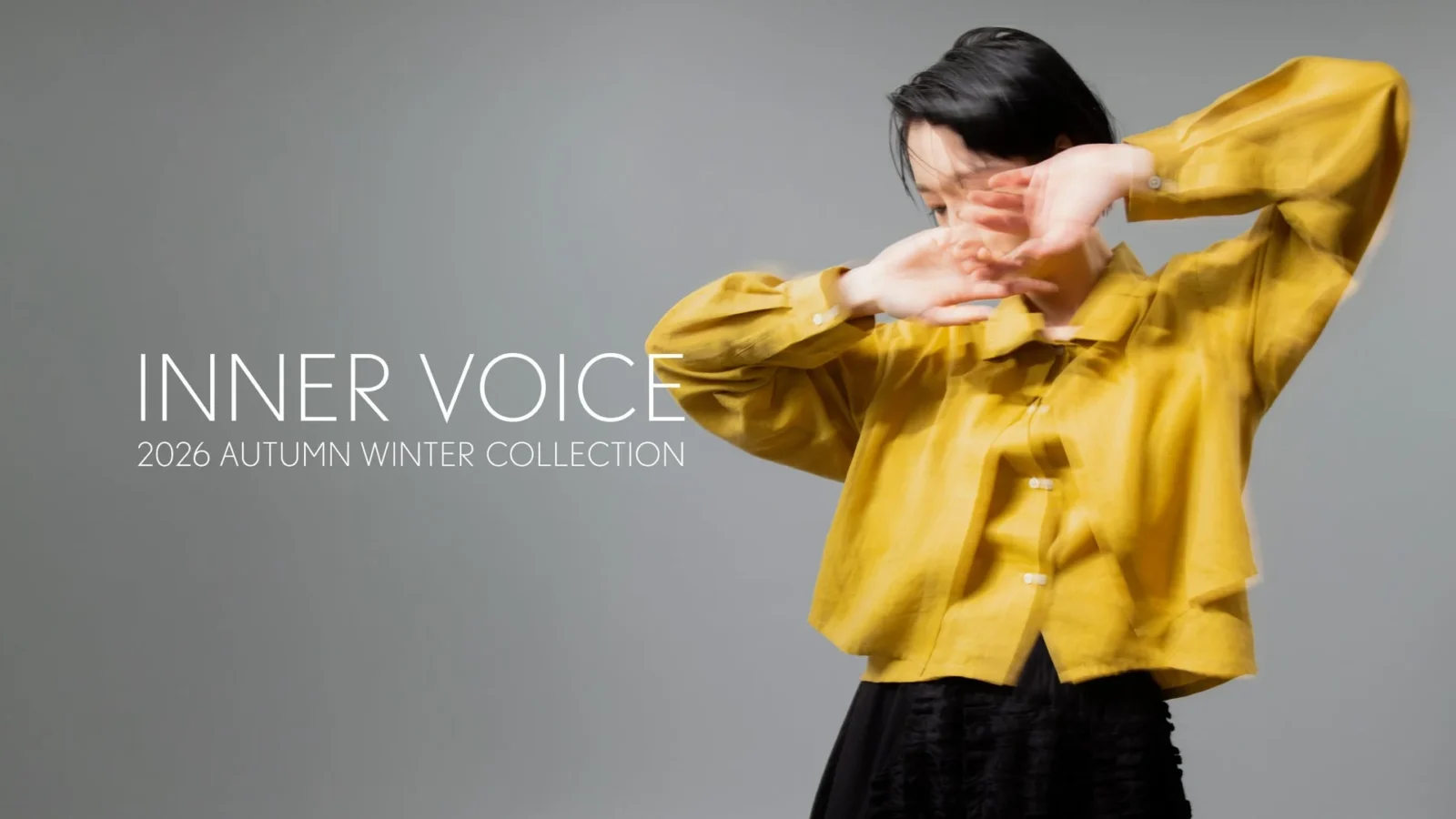 ERIKO YAMAGUCHI、2026秋冬コレクション『INNER VOICE』を発表 – デザイナー山口絵理子が「滲み出る個性」を表現