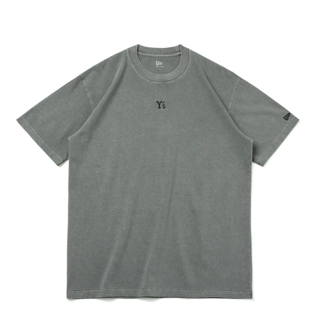 Y’s × NEW ERA® Short Sleeve Cotton Tee チャコール