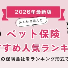 【2026年8月最新版】ペット保険人気ランキングTOP5発表！あなたの愛するペットに最適な保険は？