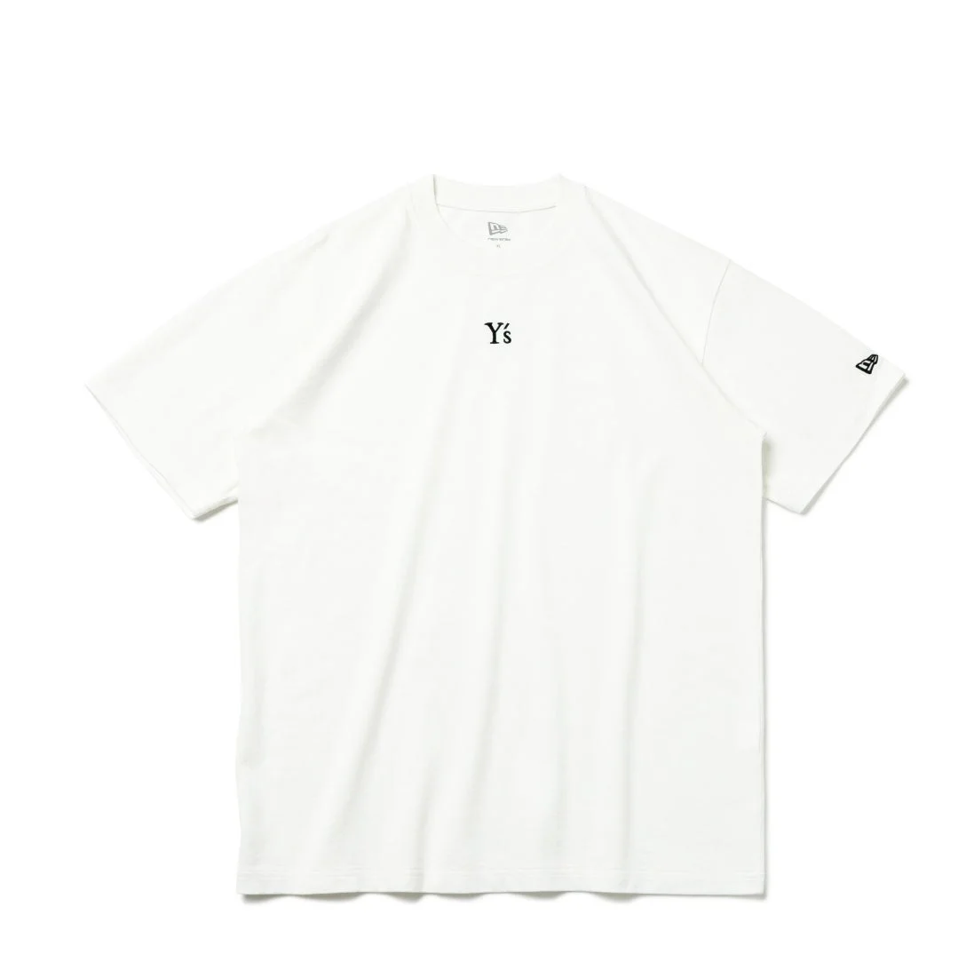 Y’s × NEW ERA® Short Sleeve Cotton Tee オフホワイト