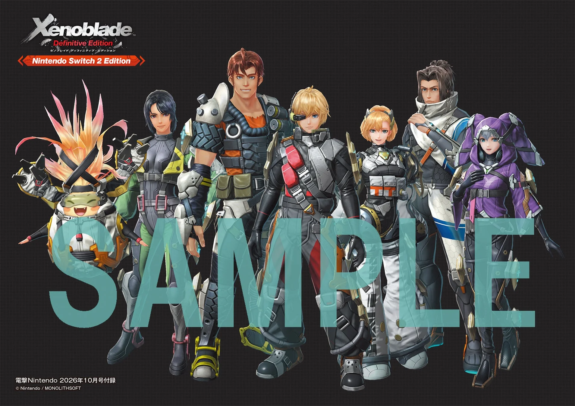 ゼノブレイド ディフィニティブ・エディション キャラクター集合