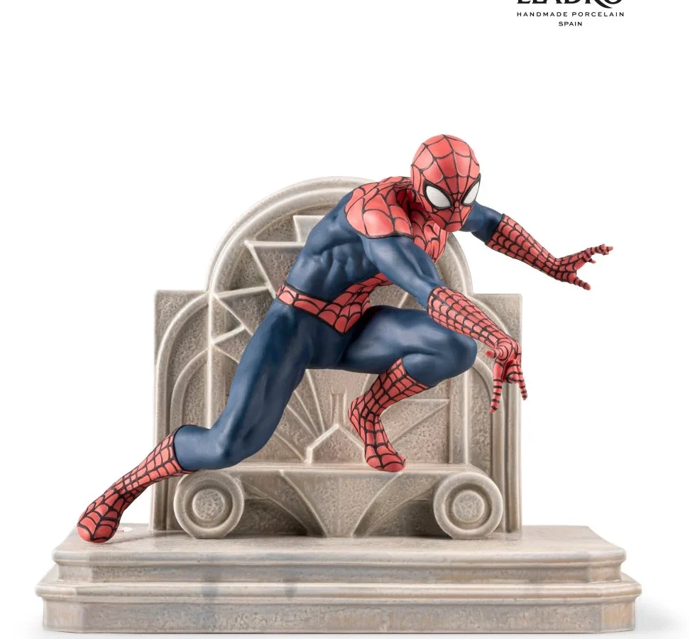 リヤドロから「スパイダーマン」の限定ポーセリンアートが登場！8月16日より予約開始
