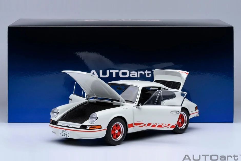 伝説のスーパーカーが手のひらに！『サーキットの狼』早瀬佐近のポルシェが1/18スケールモデルで登場
