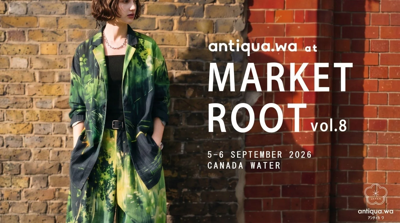 日本発「antiqua.wa」、ロンドンCanada Waterで初のPOP UP開催へ