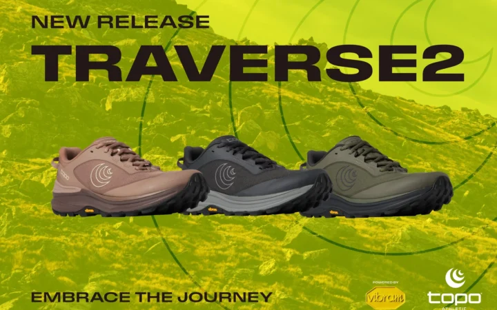 Topo Athletic®から長距離ハイキング向け新モデル「TRAVERSE 2」が9月2日より登場