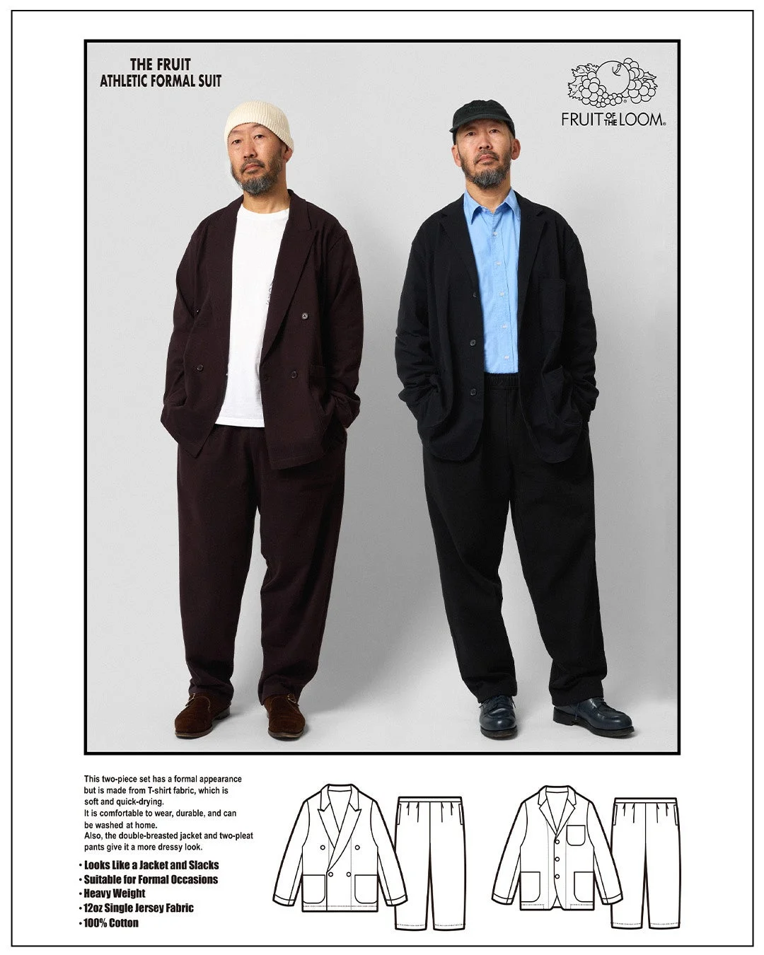 ATHLETIC FORMAL SUIT