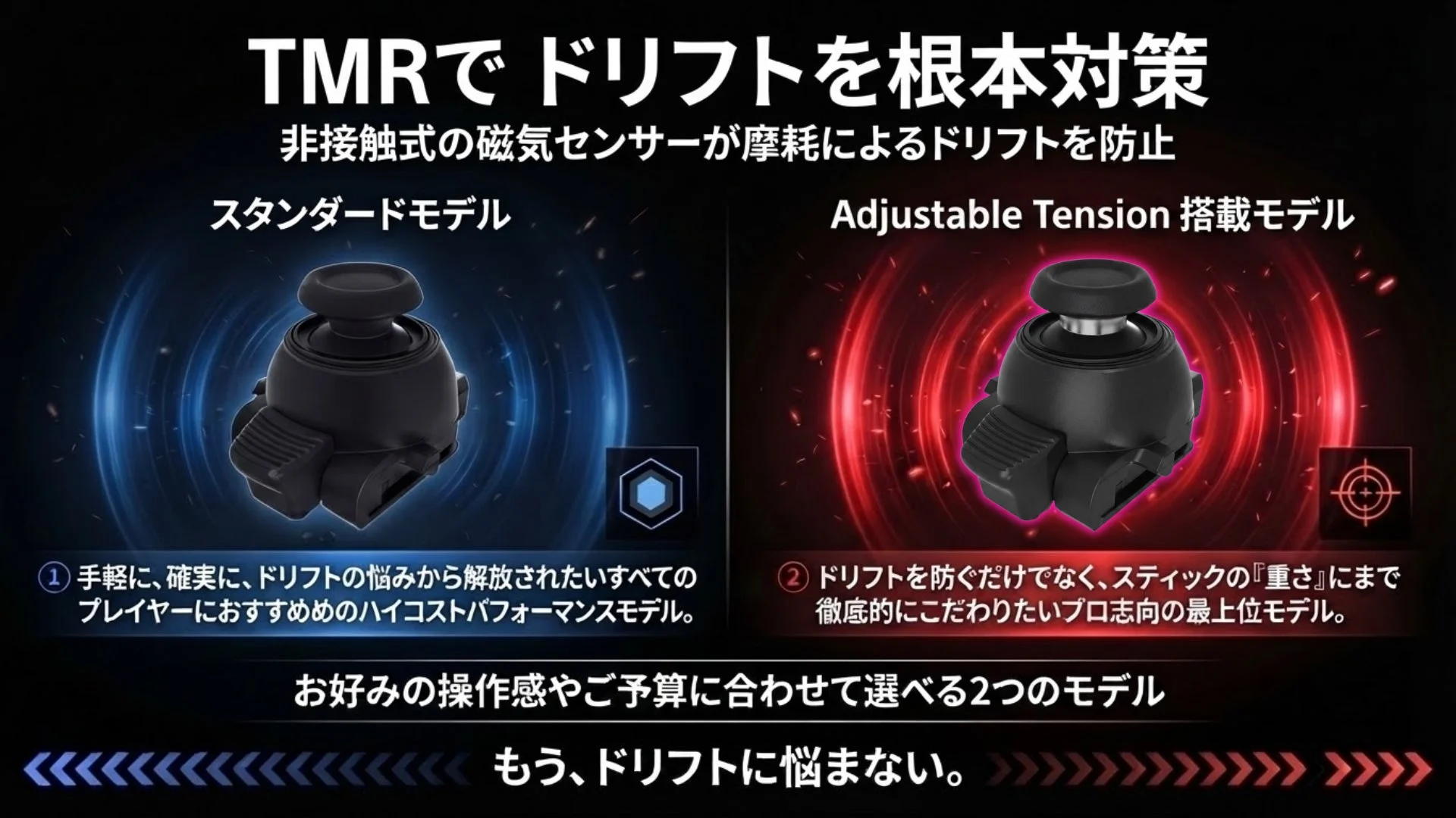2つのモデルの比較