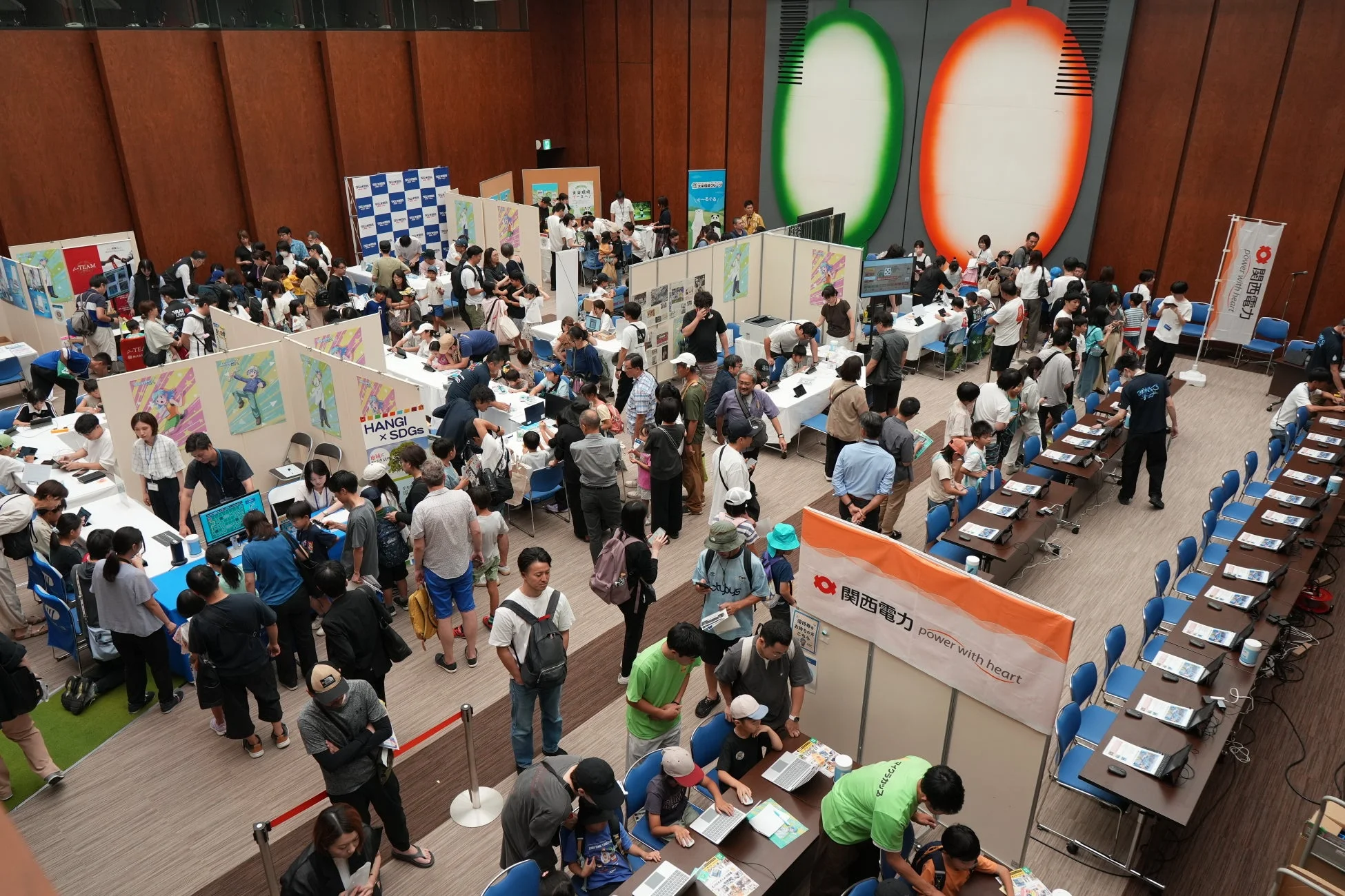 イベント,展示会,ワークショップ,コンピューター,教育,SDGs