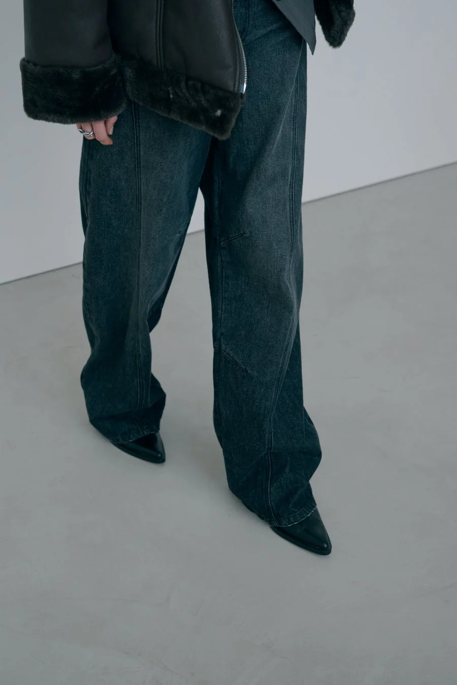 PAGEBOYのデニムスタイル