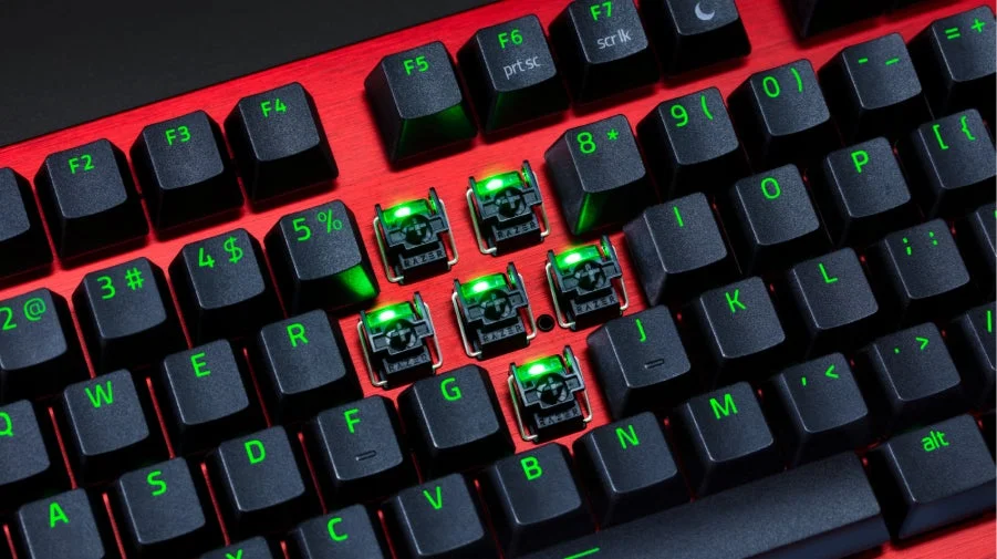 Razer Huntsman V3 Pro Tenkeyless 8KHz Sentinels Editionのスイッチ