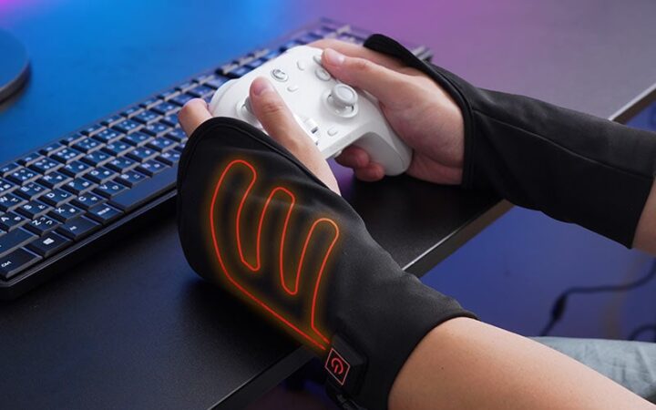 冬の作業やゲームを快適に。素手感覚でも手の甲がじんわり温かい手袋『ゲーミング手甲（てっこう）ヒーター』を発売