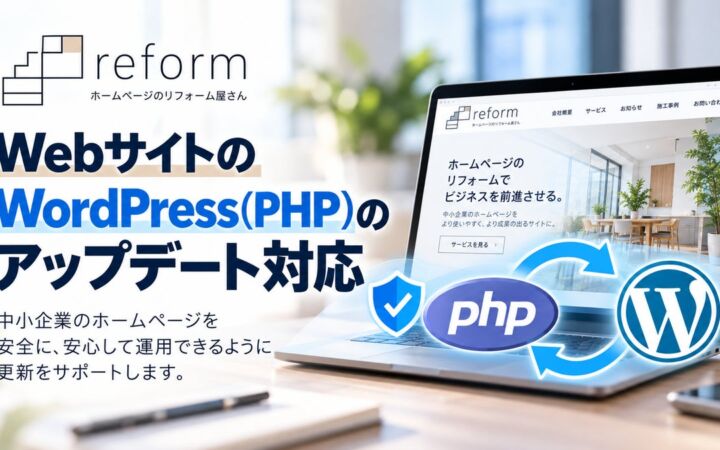 PHPに深刻度9.2の脆弱性2件、修正版公開　「ホームページのリフォーム屋さん」が中小企業向け「PHP・WordPress更新代行サービス」を1サイト35,000円（税別）から開始