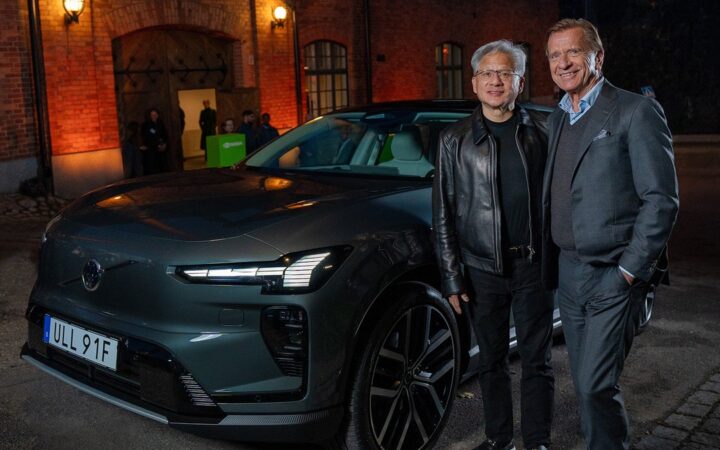 Volvo Cars と NVIDIA、安全な自動運転の進化に向けてパートナーシップを拡大