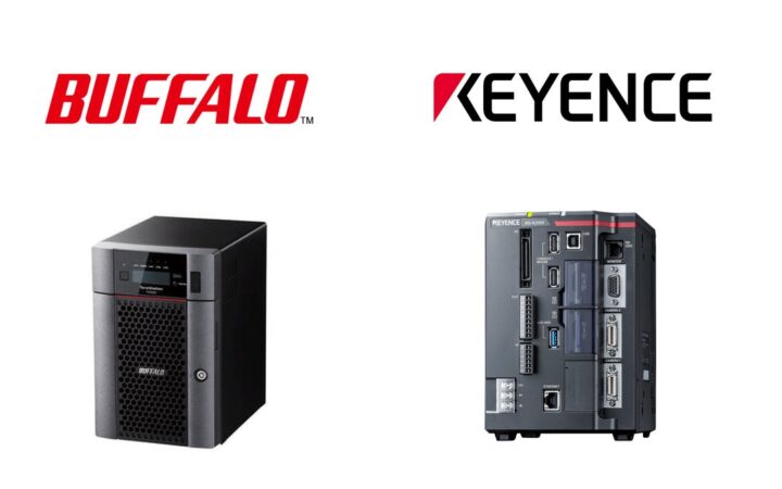【製造DX支援】バッファローの法人向けNAS「TeraStation」とキーエンスの画像処理システム・画像センサとの動作確認を実施。検査画像データの一元管理とバックアップを実現。