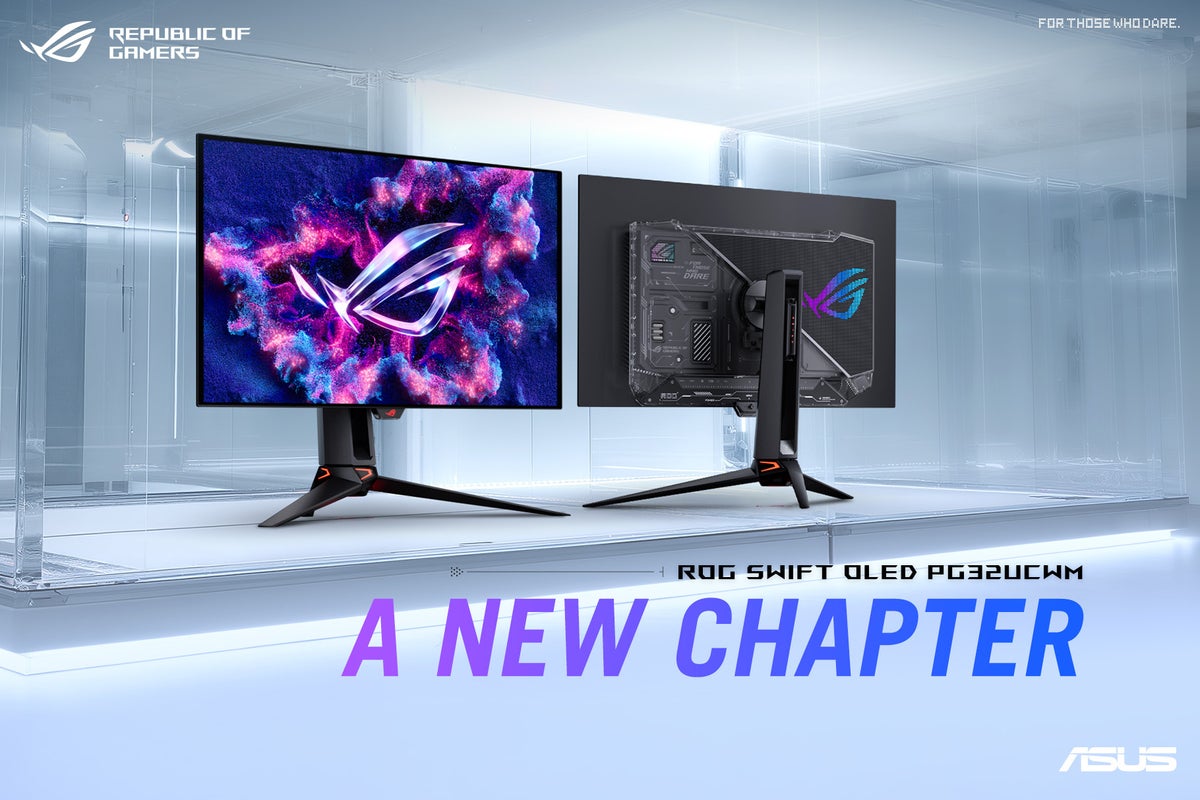 RGBストライプ有機ELとGaNFET技術を融合した4Kゲーミングモニター「ROG Swift OLED PG32UCWM」「ROG Swift OLED PG27UCWM」を発売