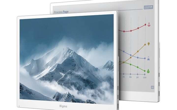 60FPS対応の13.3インチカラー電子ペーパーモニター「Bigme B13 Pro」登場！目に優しく、滑らかで、持ち運びやすく、省電力！