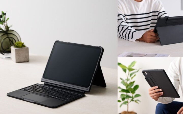 iPadをしっかり保護しながら、快適な文字入力と操作を実現 無段階スタンド・バックライト・トラックパッドを搭載したケース付きキーボード「TouchBook Smart」を新発売