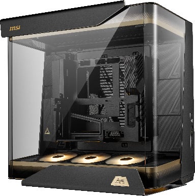 MSI、曲面ガラス採用プレミアムPCケース「MEG MAESTRO 900R」と110°曲面2K AMOLEDディスプレイ搭載水冷クーラー「MEG CORELIQUID E15 360」を発売